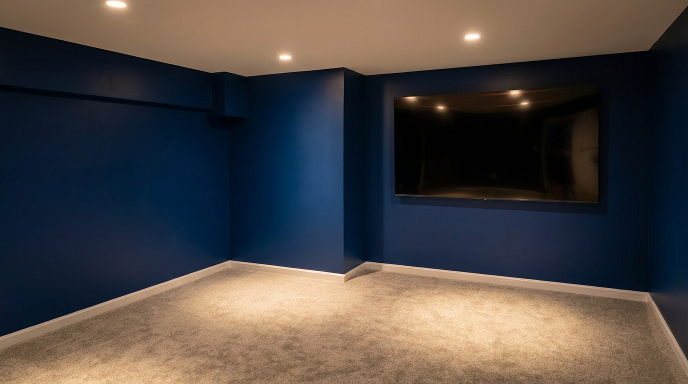 Interior home remodeling in progress